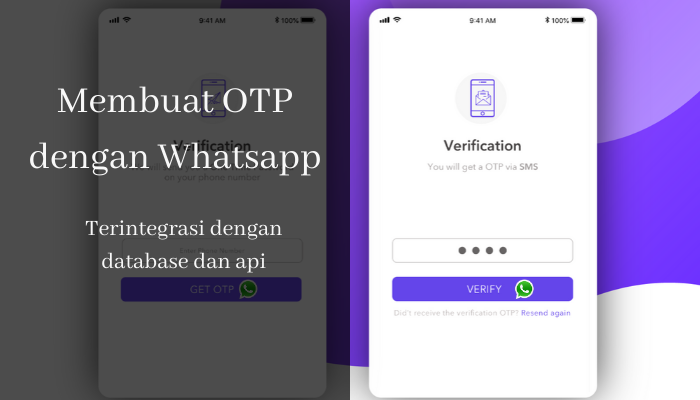 Membuat OTP dengan Whatsapp